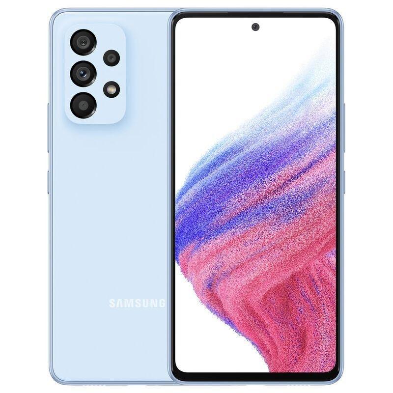Samsung Galaxy A53 5G Smartphone 256GB/8GB/Hybrid SIM - Awesome Blue, , large image number 0