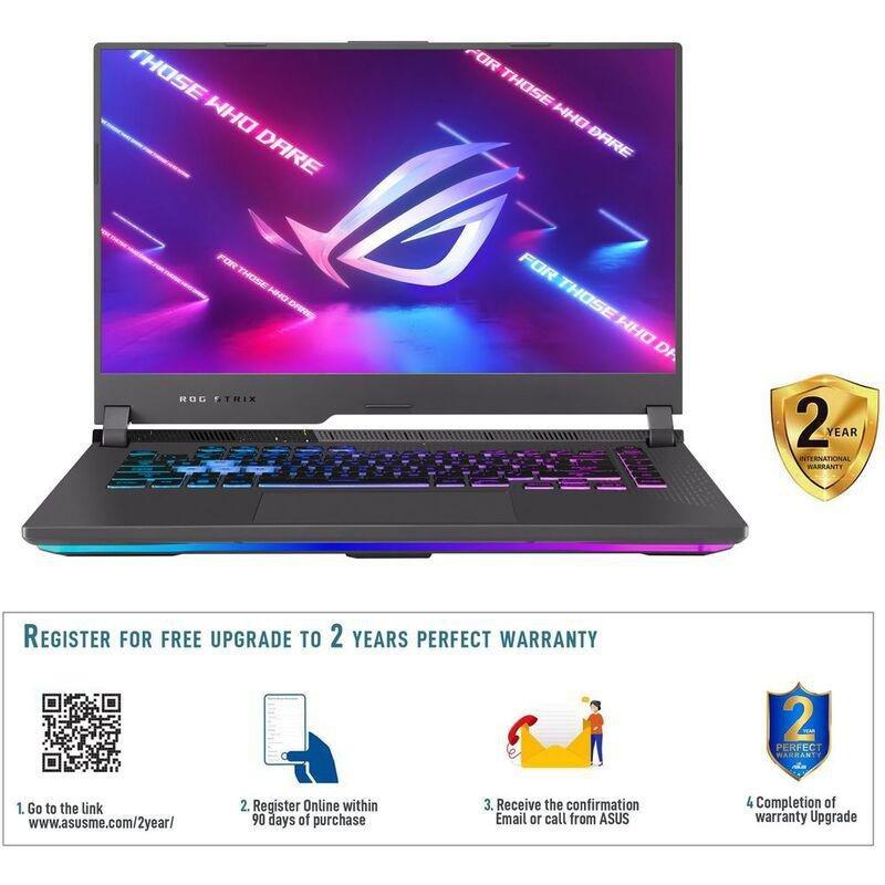 ASUS ROG Strix G15 G513RC-HN013W Gaming Laptop/AMD Ryzen R7-6800H/16GB RAM/1TB SSD/NVIDIA GeForce RTX 3050 4GB/15.6 Inch FHD (1920x1080) 144Hz/Wind..., , large image number 1