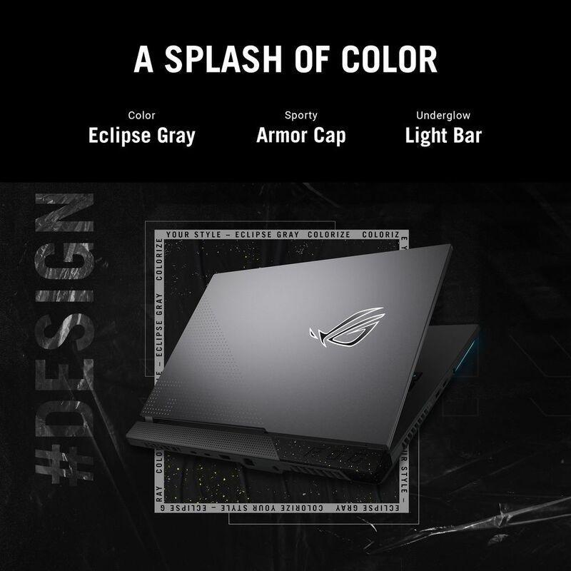 ASUS ROG Strix G15 G513RC-HN013W Gaming Laptop/AMD Ryzen R7-6800H/16GB RAM/1TB SSD/NVIDIA GeForce RTX 3050 4GB/15.6 Inch FHD (1920x1080) 144Hz/Wind..., , large image number 7