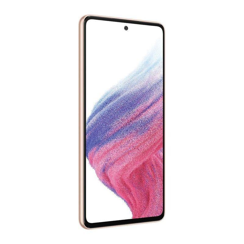 Samsung Galaxy A53 5G Smartphone 128GB/6GB/Hybrid SIM - Awesome Peach, , large image number 2
