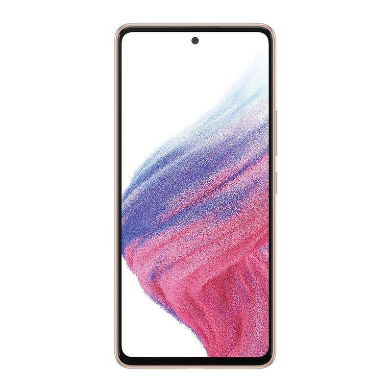Samsung Galaxy A53 5G Smartphone 128GB/6GB/Hybrid SIM - Awesome Peach, , large image number 3