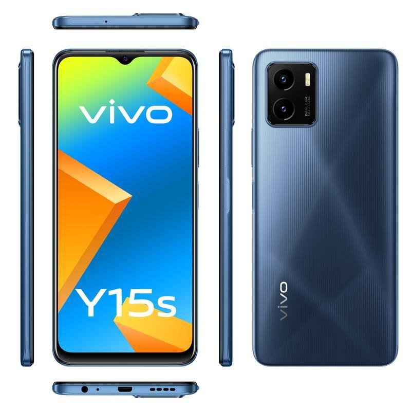 vivo Y15S 4G Smartphone 32GB/3GB/Dual SIM - Mystic Blue, , large image number 3