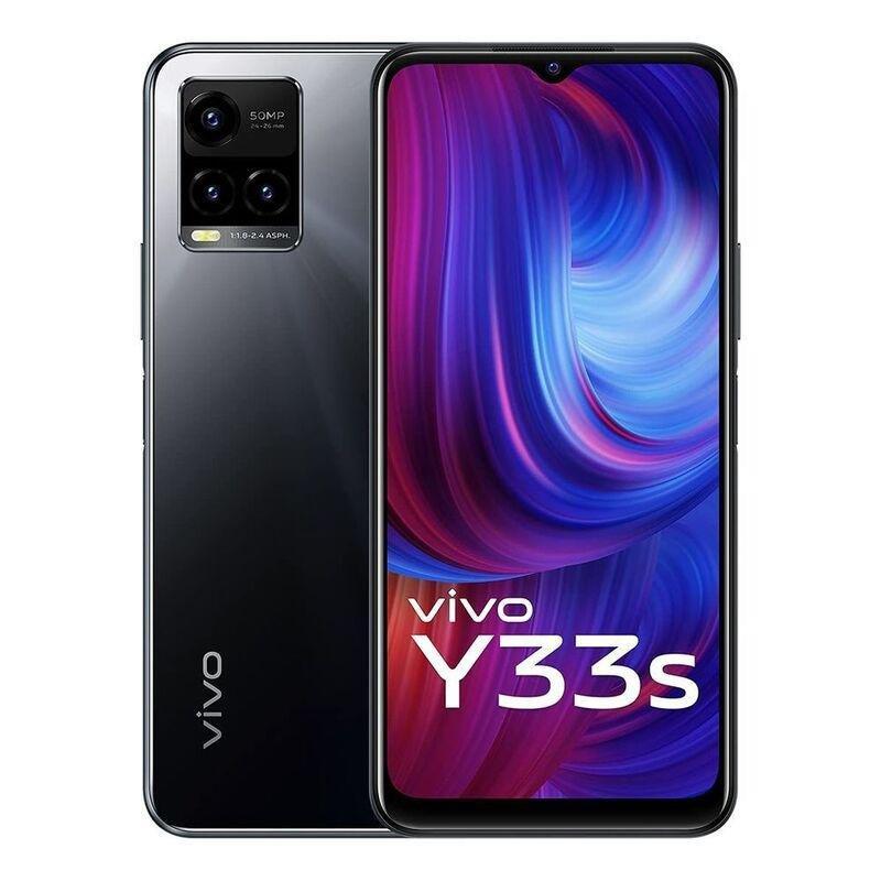 vivo Y33S 4G Smartphone 128GB/8GB/Dual SIM - Mirror Black, , large image number 0