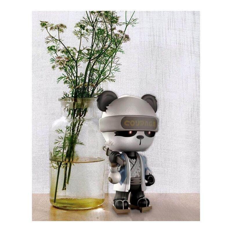 その他 Mighty Jaxx Tapso Ornery Panda Figure Mighty Jaxx Tapso Ornery Panda Figure