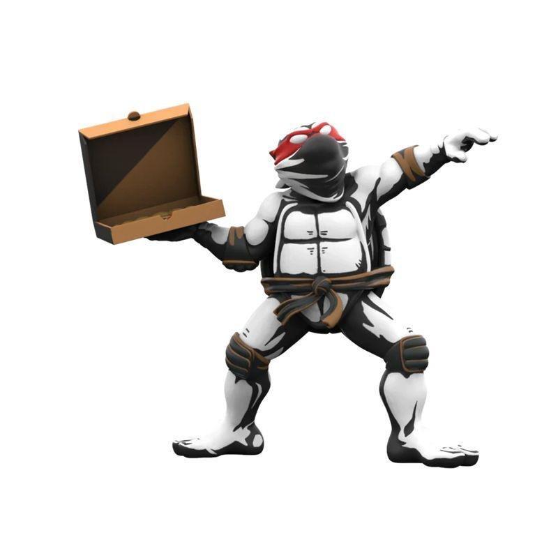 Mighty Jaxx Teenage Mutant Ninja Turtles Pizza Bomber By Nidikol Collectible 8.3-Inch Statue, , large image number 0