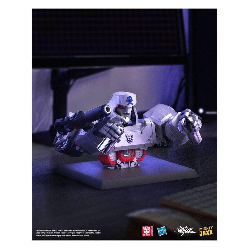 Mighty Jaxx Transformers X Quiccs Megatron Bust Collectible 7-Inch Statue, , large image number 1