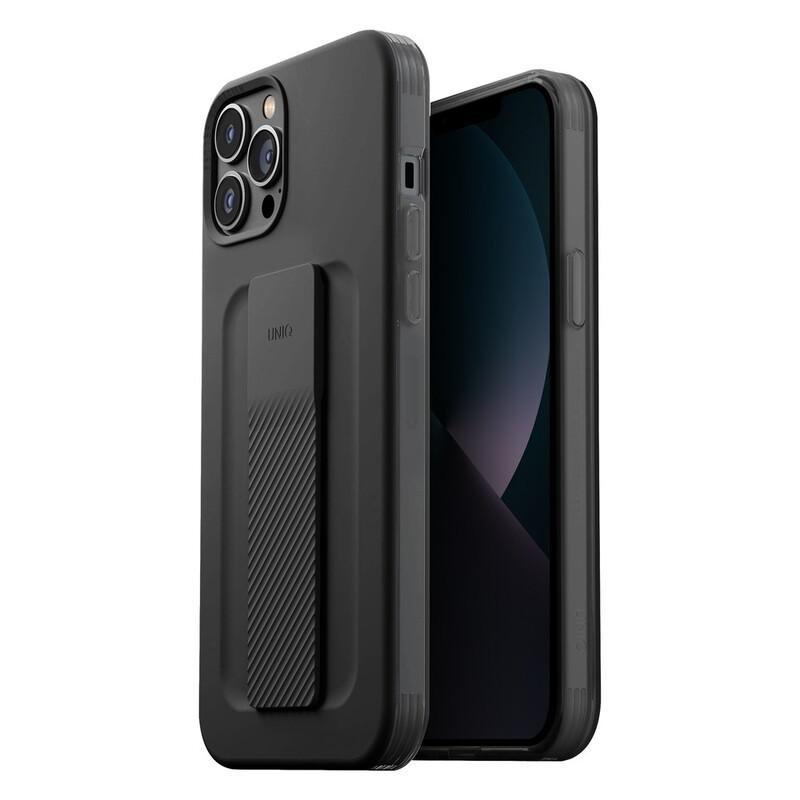 UNIQ Hybrid iPhone 13 Pro Max Heldro Mount Series Case - Graphite, , large image number 0