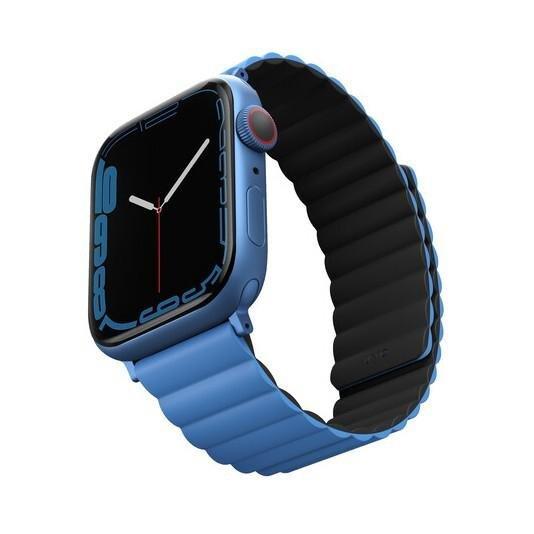 UNIQ Revix Reversible Magnetic Apple Watch Strap 45/44/42mm - Arctic, , large image number 0