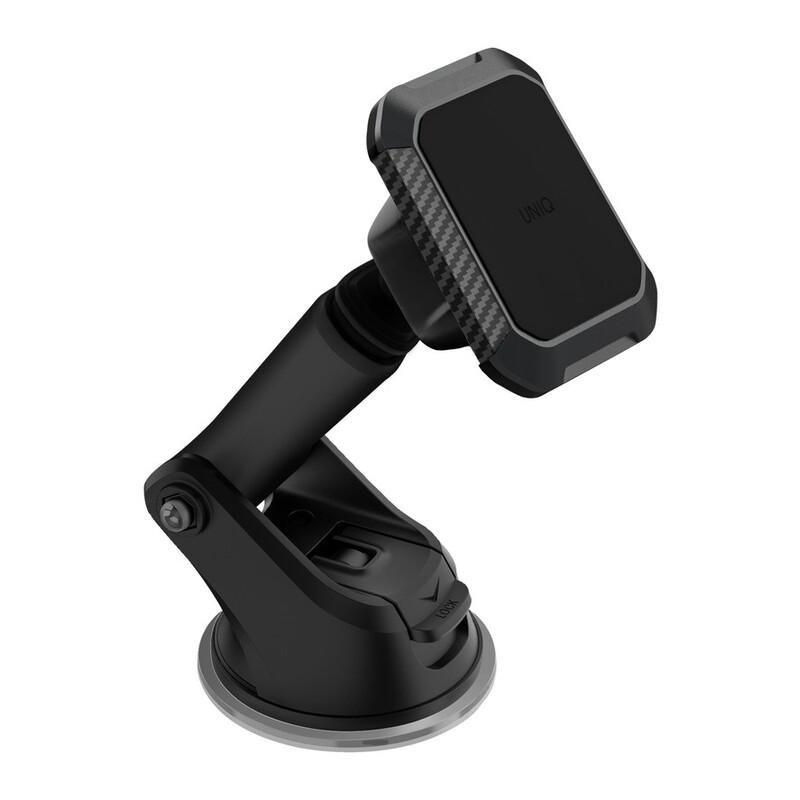 UNIQ Mondo Magnetic Windshield And Air Vent Mount - Gunmetal/Black, , large image number 1
