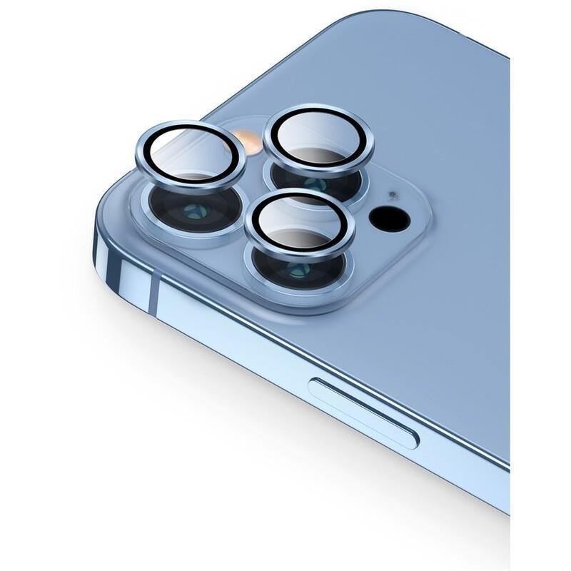 UNIQ Optix iPhone 13 Pro/13 Pro Max Camera Lens Protector - Arctic Blue, , large image number 0