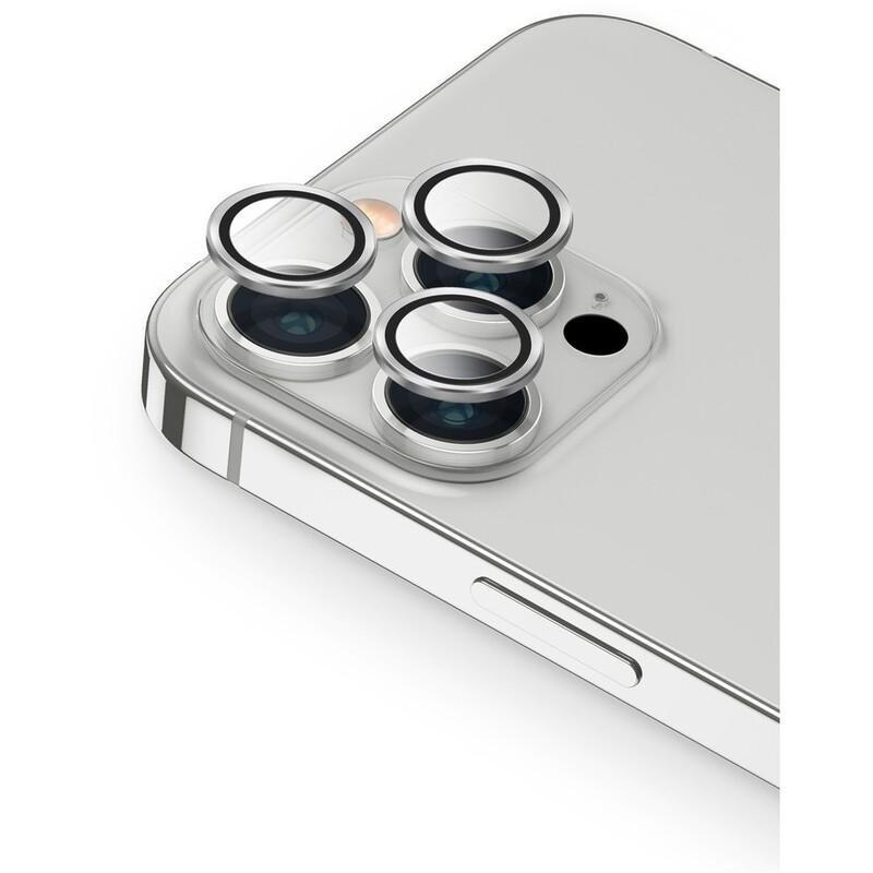 UNIQ Optix iPhone 13 Pro/13 Pro Max Camera Lens Protector - Sterling Silver, , large image number 0