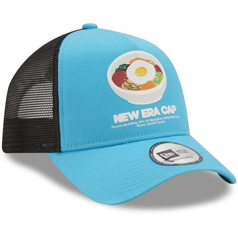 New Era Essential A-Frame MLB New York Yankees Adult Trucker Cap Bright - Blue, , large image number 1