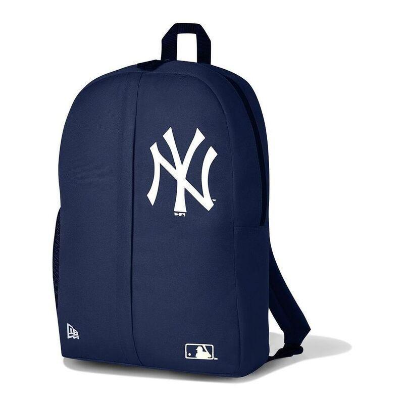 New Era MLB New York Yankees Zip Down Backpack - Navy, , medium
