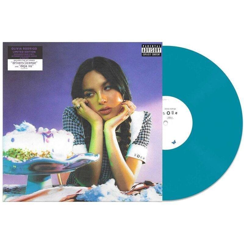 Sour (Limited Edition) (Blue Colored Vinyl) (Includes Poster) | Olivia Rodrigo, , large image number 0