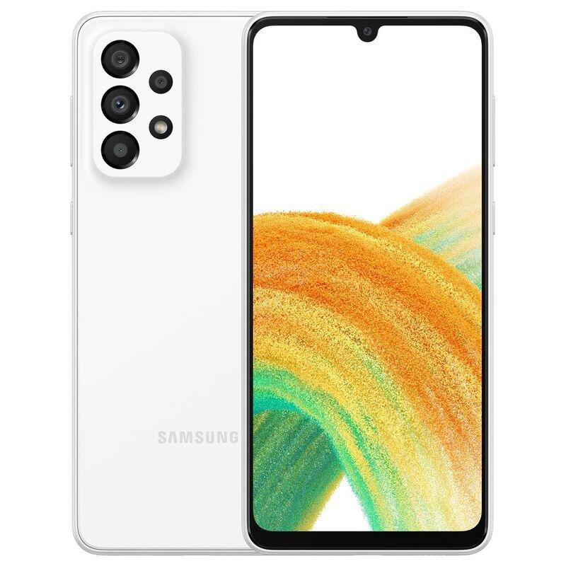Samsung Galaxy A33 5G Smartphone 128GB/6GB/6.4-inch/Hybrid SIM - Awesome White, , large image number 0