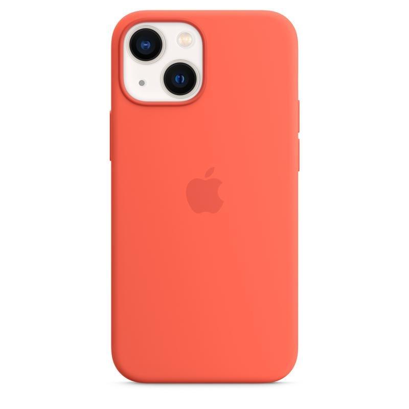 Apple Silicone Case with MagSafe for iPhone 13 Mini - Nectarine, , large image number 0