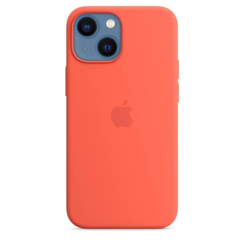 Apple Silicone Case with MagSafe for iPhone 13 Mini - Nectarine, , large image number 1