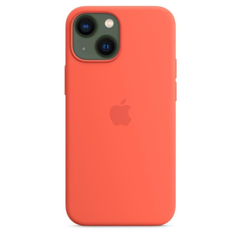 Apple Silicone Case with MagSafe for iPhone 13 Mini - Nectarine, , large image number 3