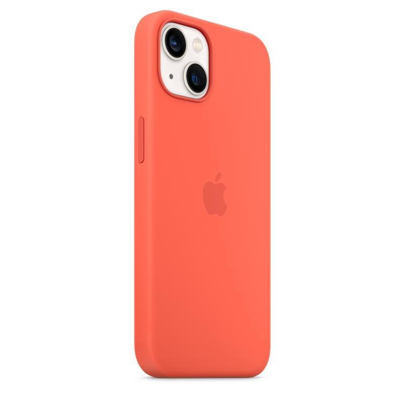Apple Silicone Case with MagSafe for iPhone 13 - Nectarine, , large image number 1