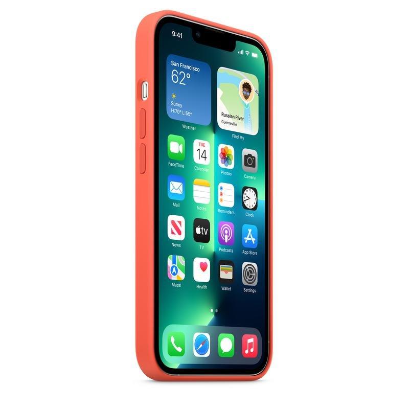 Apple Silicone Case with MagSafe foriPhone 13 Pro - Nectarine, , large image number 4