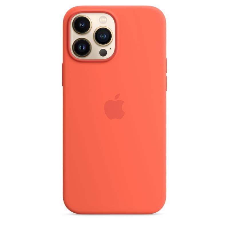 Apple Silicone Case with MagSafe for iPhone 13 Pro Max - Nectarine, , large image number 1