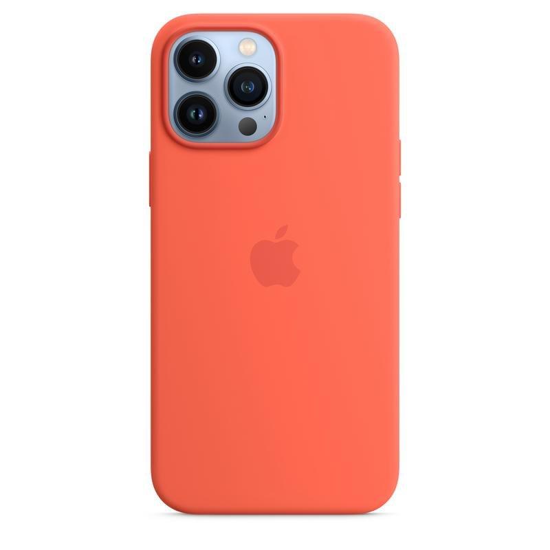 Apple Silicone Case with MagSafe for iPhone 13 Pro Max - Nectarine, , large image number 2