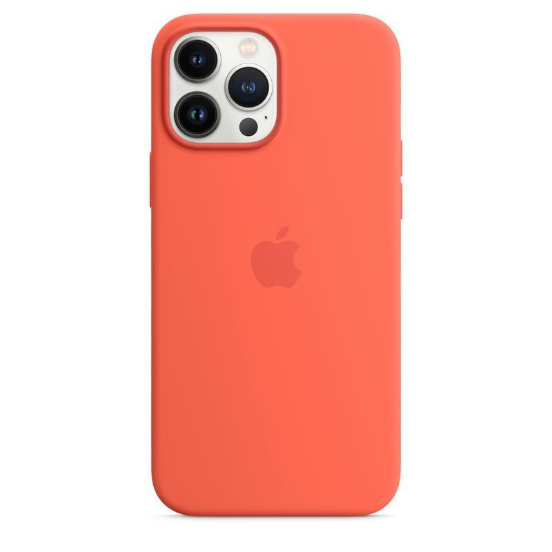 Apple Silicone Case with MagSafe for iPhone 13 Pro Max - Nectarine, , large image number 3