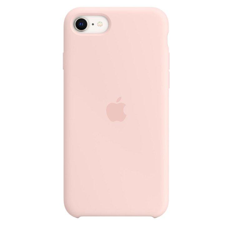 Apple Silicone Case for iPhone SE - Chalk Pink, , large image number 1