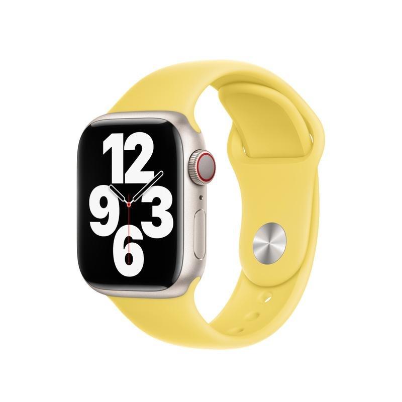 Apple 41mm Lemon Zest Sport Band - Regular, , medium