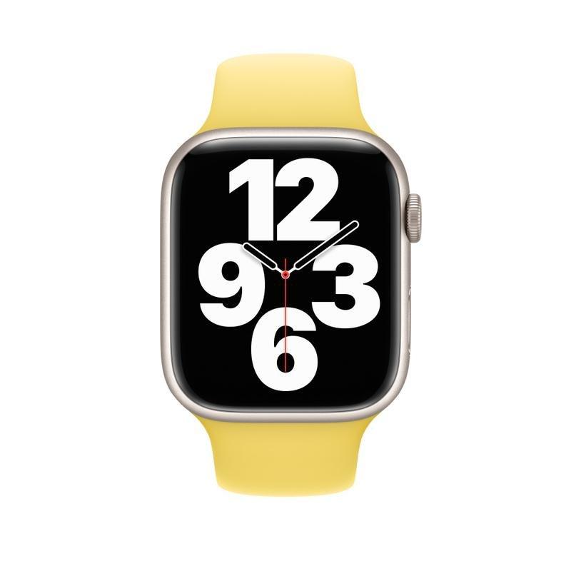 Apple 45mm Lemon Zest Sport Band - Regular, , large image number 1