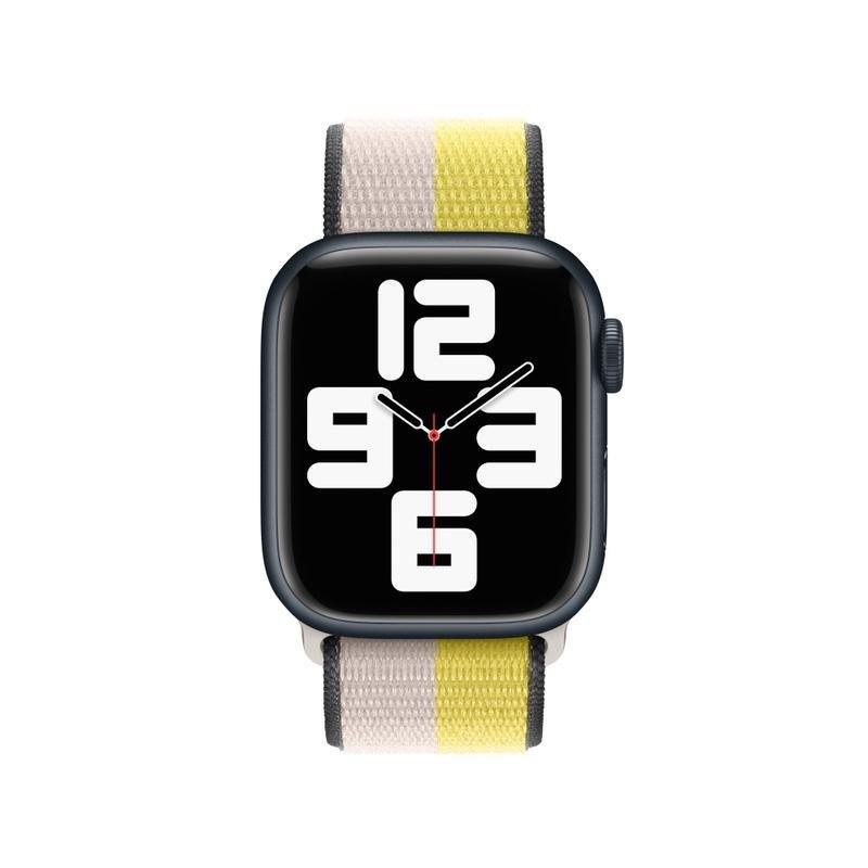 Apple 41mm Oat Milk/Lemon Zest Sport Loop, , large image number 2