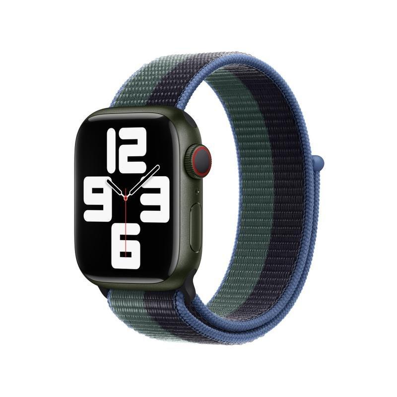 Apple 41mm Midnight/Eucalyptus Sport Loop, , large image number 1