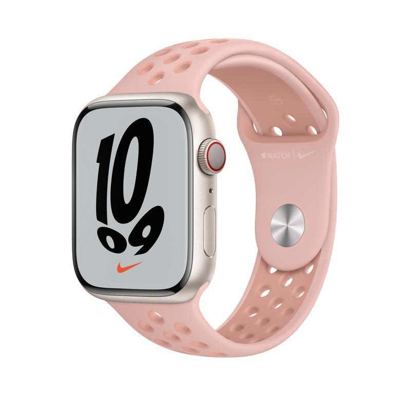 Apple 45mm Pink Oxford/Rose Whisper Nike Sport Band - Regular, , large image number 1