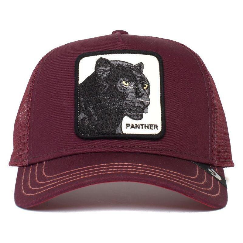 Goorin Bros The Panther Unisex Trucker Cap - Maroon, , medium