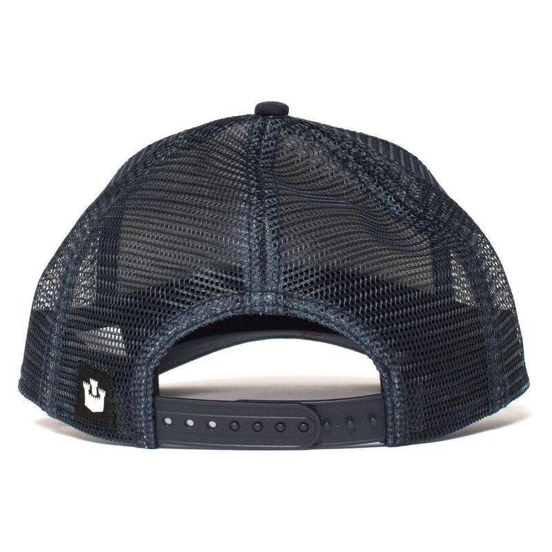 Goorin Bros The Lone Wolf Unisex Trucker Cap - Navy, , medium