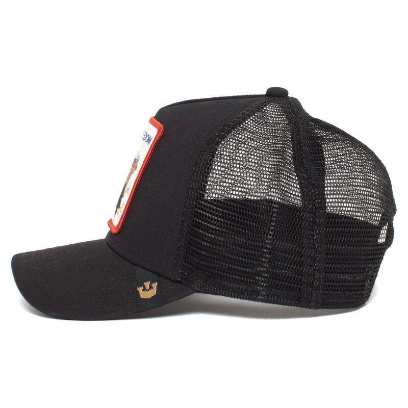 Goorin Bros The Freedom Eagle Unisex Trucker Cap - Black, , large image number 2
