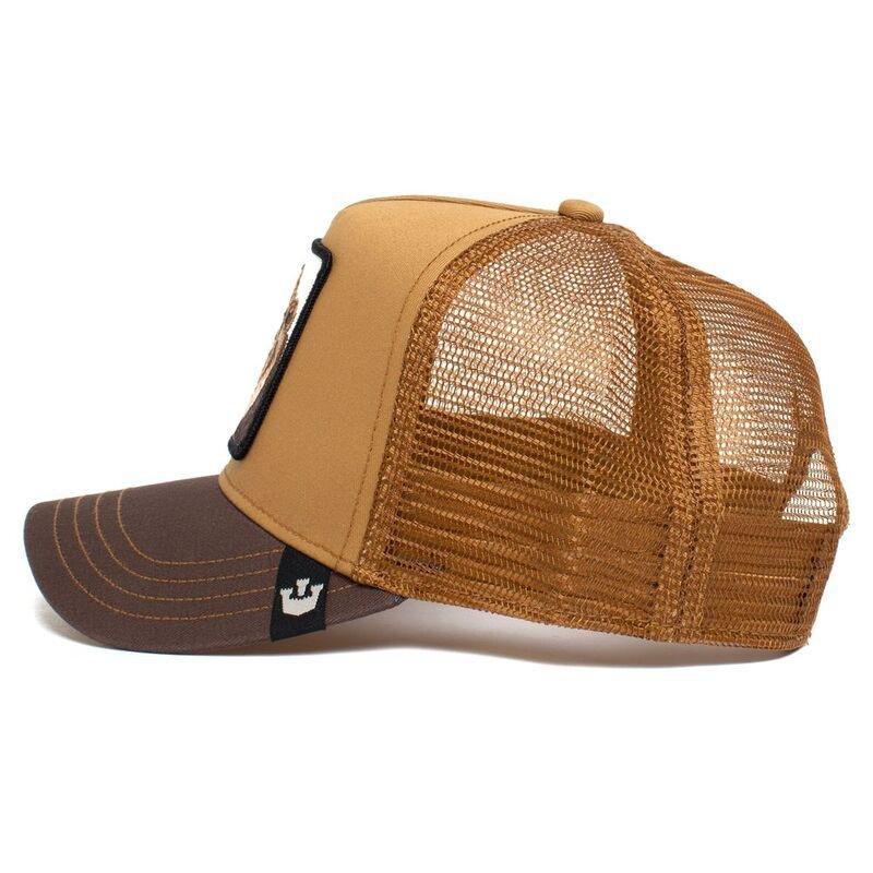 Goorin Bros The King Lion Unisex Trucker Cap - Whiskey, , large image number 0