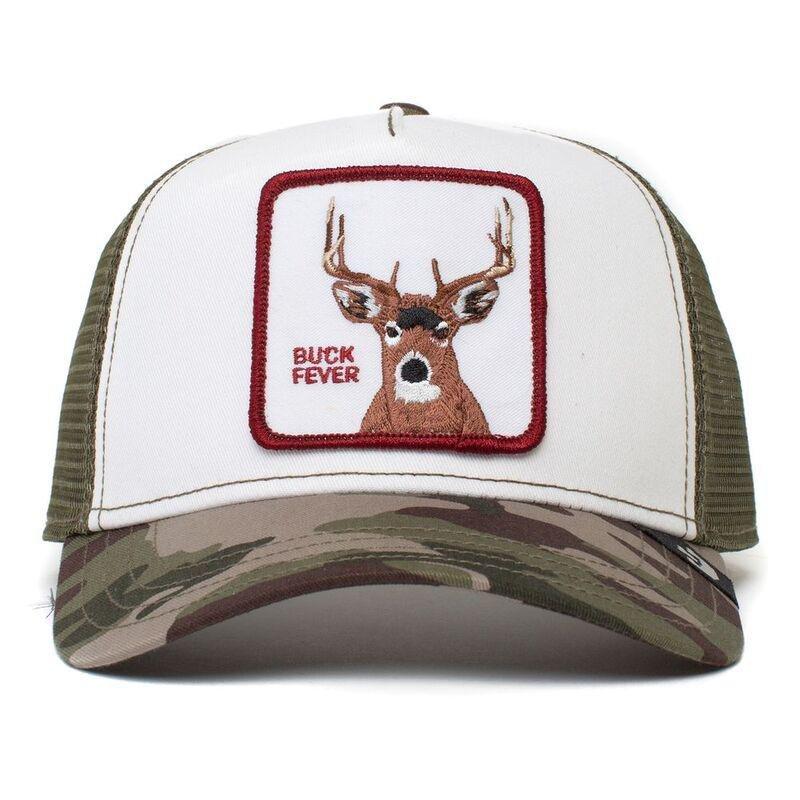 Goorin Bros The Buck Fever Unisex Trucker Cap - White, , large image number 0