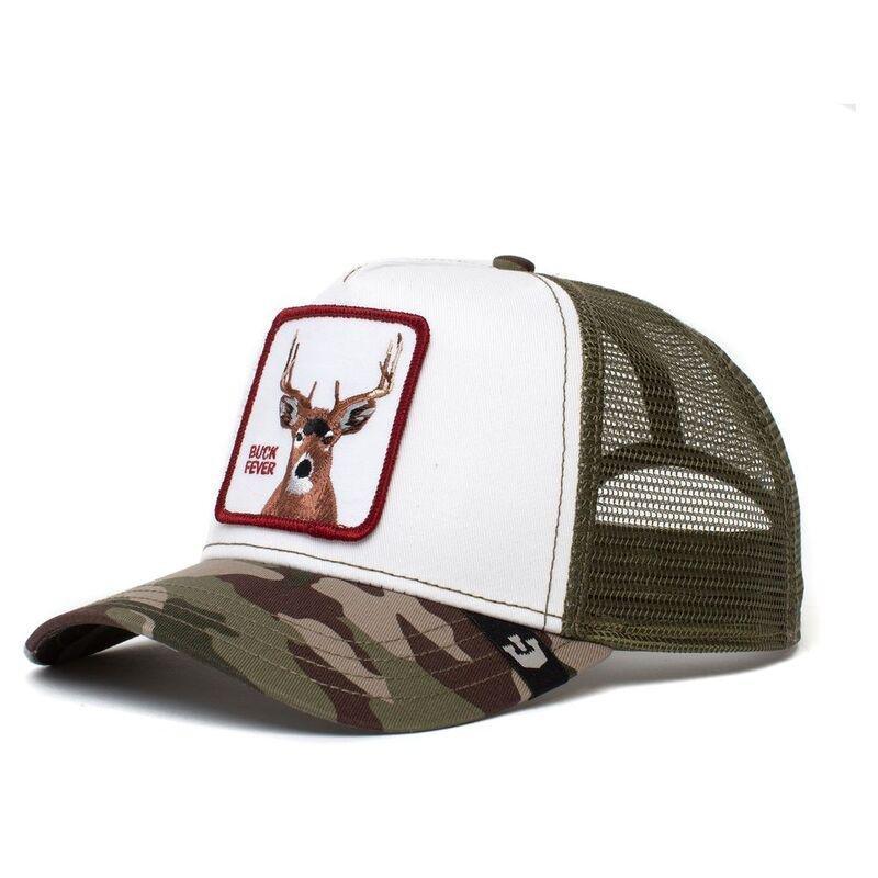 Goorin Bros The Buck Fever Unisex Trucker Cap - White, , large image number 4