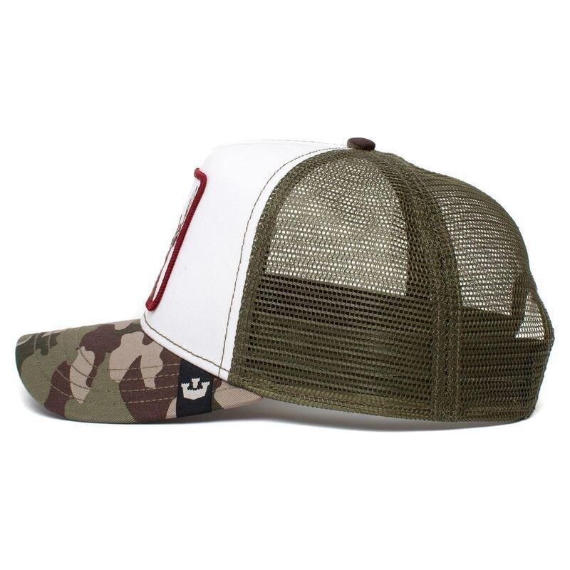 Goorin Bros The Buck Fever Unisex Trucker Cap - White, , large image number 5