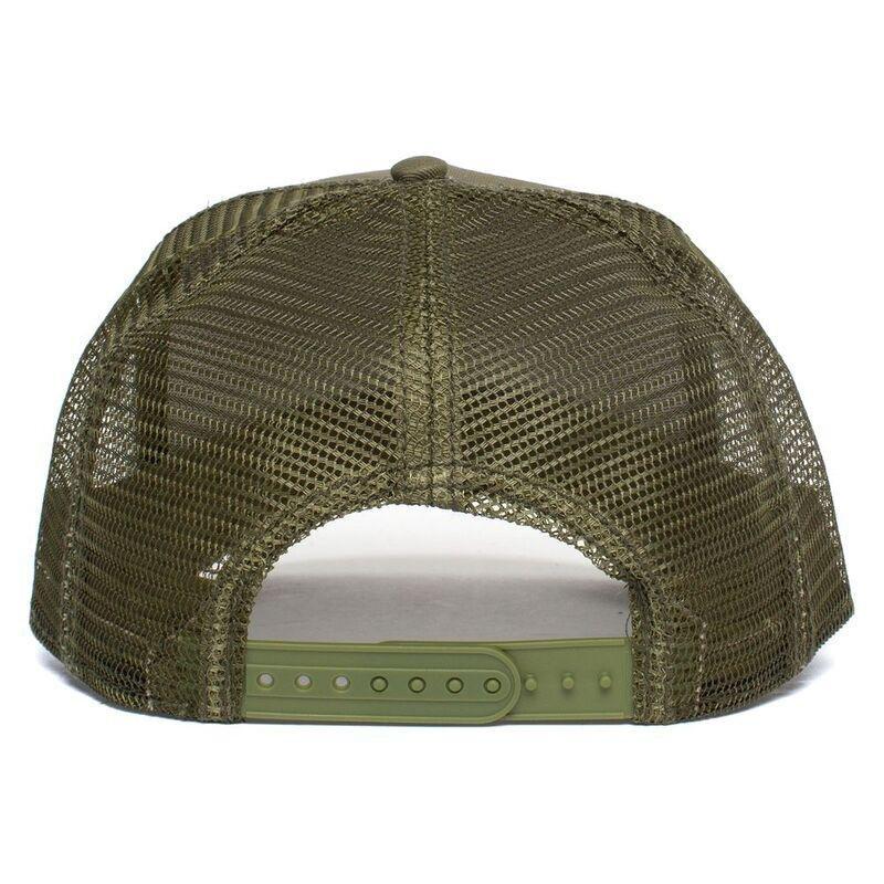 Goorin Bros The Bad Boy Unisex Trucker Cap - Olive, , large image number 2