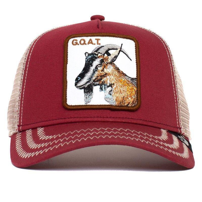 Goorin Bros The Goat Unisex Trucker Cap - Red, , medium