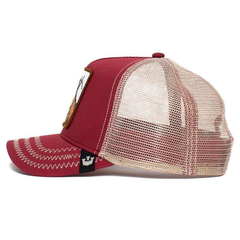 Goorin Bros The Goat Unisex Trucker Cap - Red, , large image number 1