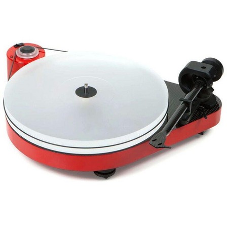 PRO-JECT AUDIO SYSTEMS - Pro-Ject RPM 5 Carbon Belt-Drive Turntable W/ 2M Bronze Stylus - Red