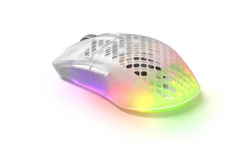 STEELSERIES - SteelSeries Aerox 3 Wireless Ultra Lightweight Gaming Mouse - Ghost