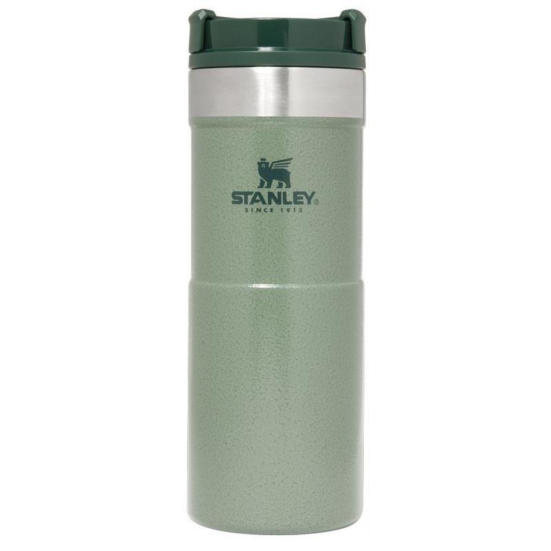 Stanley Classic Trigger Action Neverleak Travel Mug Hammertone Green 355ml, , large image number 1