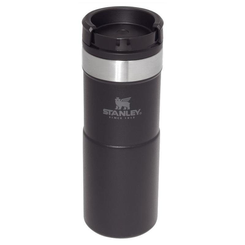 Stanley Classic Trigger Action Neverleak Travel Mug Matte Black 355ml, , large image number 0