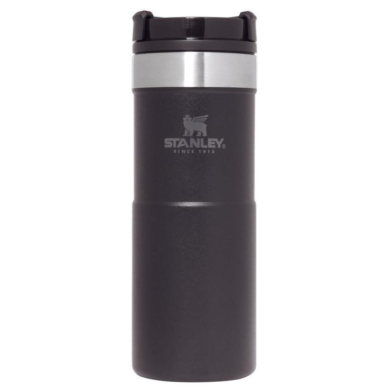 Stanley Classic Trigger Action Neverleak Travel Mug Matte Black 355ml, , large image number 2