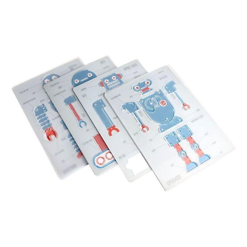 Rex London Robot Stencils (Set of 4), , large image number 1