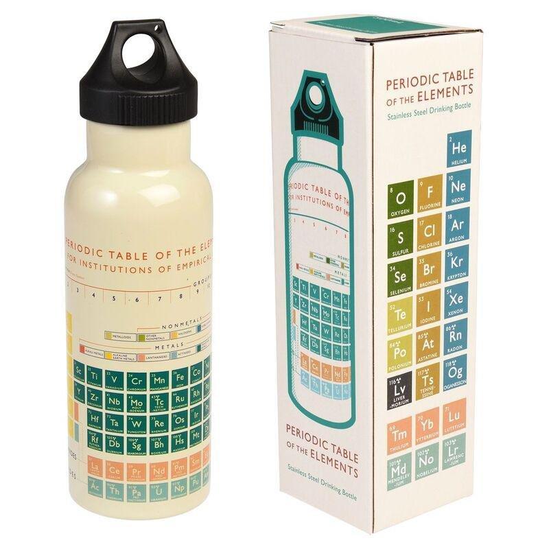 Rex London Periodic Table Stainless Steel Bottle 500ml, , large image number 0